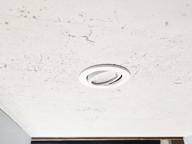 20 x gu10 inbouw armatuur zand wit met lamphouder - afbeelding 2 van  7