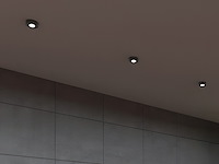 20 x gu10 inbouw armatuur zwart kantelbaar met lamphouder - afbeelding 4 van  7