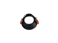 20 x gu10 inbouw armatuur zwart met lamphouder - afbeelding 2 van  10
