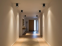 20 x gu10 opbouwspot armatuur cilinder zand zwart - afbeelding 1 van  5