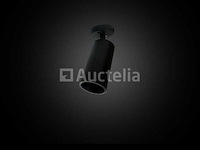 20 x gu10 opbouwspot armatuur – draaibaar – ip20 – zwart - afbeelding 2 van  5