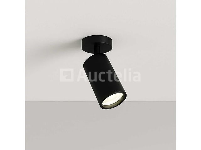 20 x gu10 opbouwspot armatuur – draaibaar – ip20 – zwart - afbeelding 2 van  5