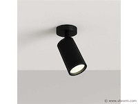 20 x gu10 opbouwspot armatuur – draaibaar – ip20 – zwart - afbeelding 2 van  5