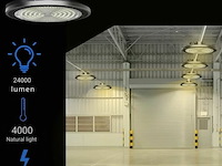 20 x highbay ufo 200w - pro design smd - dimbaar - neutraal wit 4000k - afbeelding 1 van  10