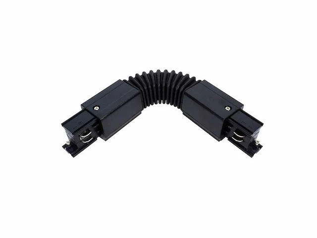 20 x intec 3-fase spanningsrail flex koppelstuk zwart - afbeelding 3 van  8