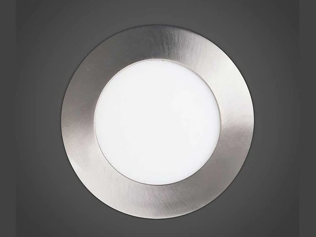 20 x intec slim led inbouwspots 24 watt nikkel - afbeelding 1 van  6