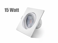20 x intec ultralage inbouwspots 15 watt - afbeelding 7 van  7