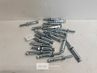 20 x keilbouten m10 x 100 huls 50 mm - afbeelding 2 van  3
