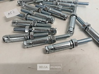 20 x keilbouten m10 x 100 huls 50 mm - afbeelding 3 van  3