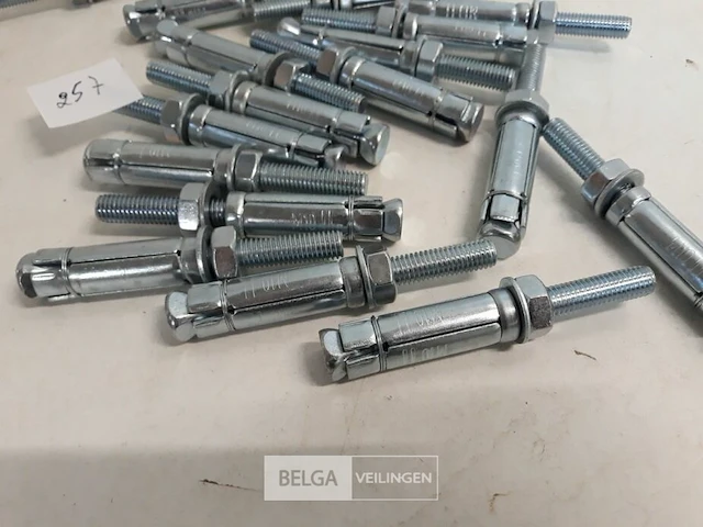 20 x keilbouten m10 x 100 huls 50 mm - afbeelding 3 van  3