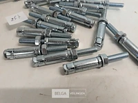 20 x keilbouten m10 x 100 huls 50 mm - afbeelding 3 van  3
