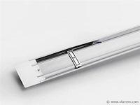 20 x led batten 18w – 60cm – 6500k koud wit – ip20 stofdicht – koppelbaar - afbeelding 5 van  5