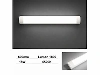 20 x led batten 18w – 60cm – 6500k koud wit – koppelbaar – tetra-60