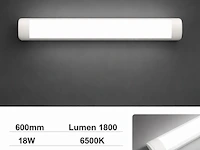 20 x led batten 18w – 60cm – 6500k koud wit – koppelbaar – tetra-60 - afbeelding 2 van  6