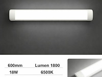 20 x led batten 18w – 60cm – 6500k koud wit – koppelbaar – tetra-60 - afbeelding 1 van  6