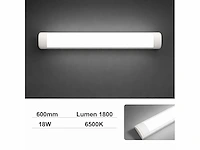 20 x led batten 18w – 60cm – 6500k koud wit – koppelbaar – tetra-60 - afbeelding 1 van  5