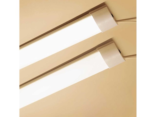 20 x led batten 36w – 120cm – 4000k neutraal wit – koppelbaar – tetra-120 - afbeelding 1 van  6