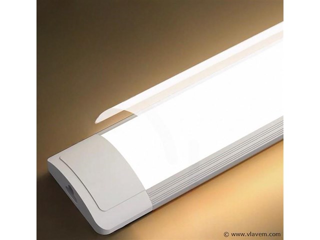 20 x led batten 36w – 120cm – 4000k neutraal wit – koppelbaar – tetra-120 - afbeelding 5 van  6
