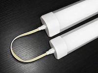 20 x led batten 36w – 120cm – 6500k koud wit – ip20 stofdicht – koppelbaar - afbeelding 5 van  6