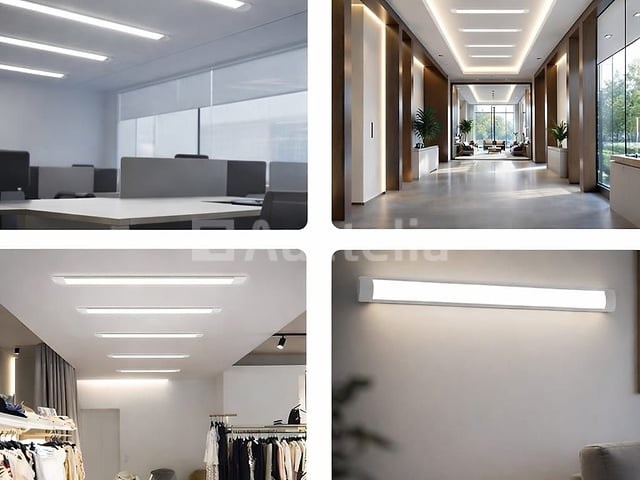 20 x led batten 36w – 120cm – 6500k koud wit – koppelbaar – tetra-120 - afbeelding 4 van  5