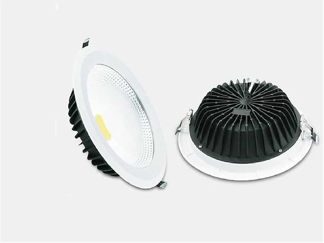 20 x led downlight – 30w – 6500k koud wit – cob – ip20 - afbeelding 2 van  4