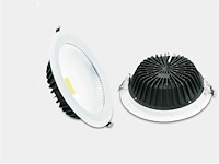 20 x led downlight – 30w – 6500k koud wit – cob – ip20 - afbeelding 2 van  4