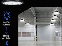 20 x led highbay ufo pro 150w – instelbaar 60% / 80% / 100% – 6500k – web-150 - afbeelding 1 van  6