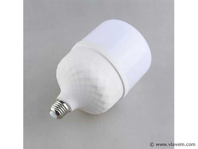 20 x led lamp – e27 – 48w – 6500k koud wit – ip20 - afbeelding 2 van  3