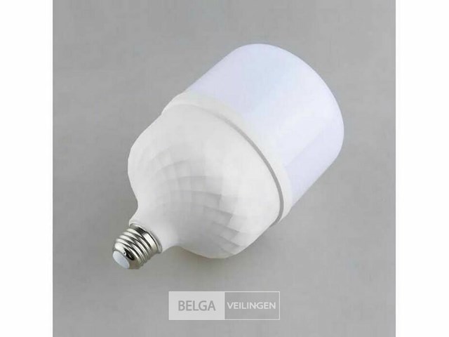 20 x led lamp – e27 – 48w – 6500k koud wit – ip20 - afbeelding 3 van  4