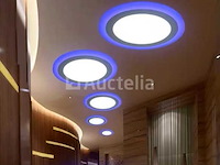 20 x led paneel – blauw / wit – 24w (18w + 6w) – aan/uit - afbeelding 2 van  5