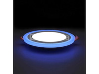 20 x led paneel – blauw / wit – 24w (18w + 6w) – aan/uit - afbeelding 4 van  5