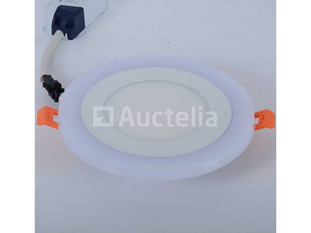 20 x led-panelen – warm wit / koel wit – 6w (3w + 3w) – aan/uit - afbeelding 1 van  5