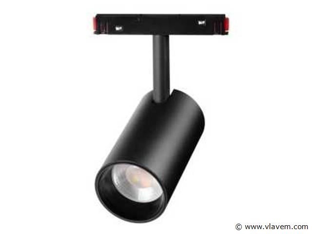 20 x led spot voor magnetische rail – 48v – 20w – 4000k neutraal wit – bery-20 - afbeelding 1 van  5