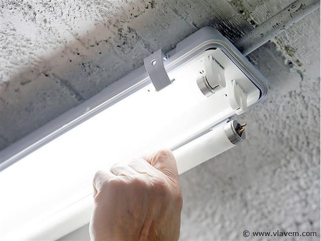 20 x led tl armatuur 120 cm inclusief led buizen - afbeelding 4 van  8