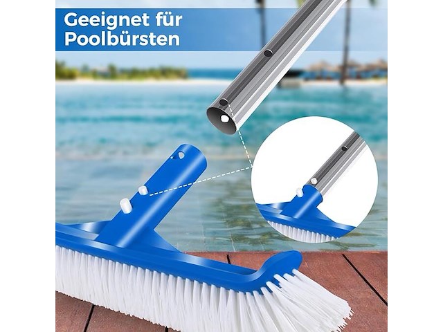 20 x mastertop telescoopstang voor zwembad - afbeelding 3 van  6