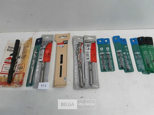 20 x metaalboren mix diameter-merk - afbeelding 2 van  3