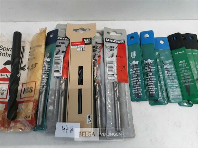 20 x metaalboren mix diameter-merk - afbeelding 3 van  3