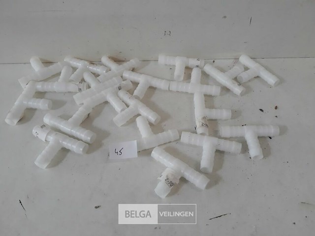20 x nylon t stuk 16 mm - afbeelding 2 van  3