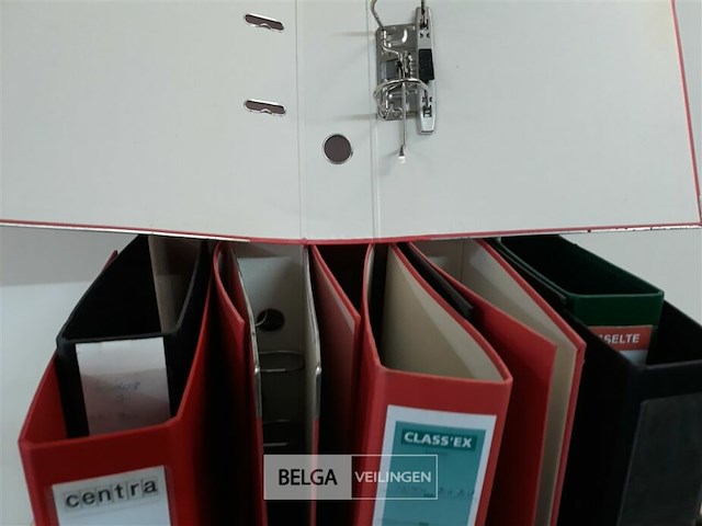 20 x ringmappen rug 7 cm gebruikt - afbeelding 3 van  3