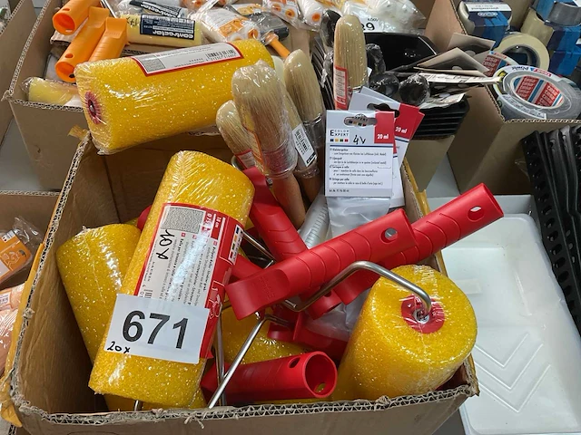 20 x schildersgereedschap - afbeelding 1 van  7