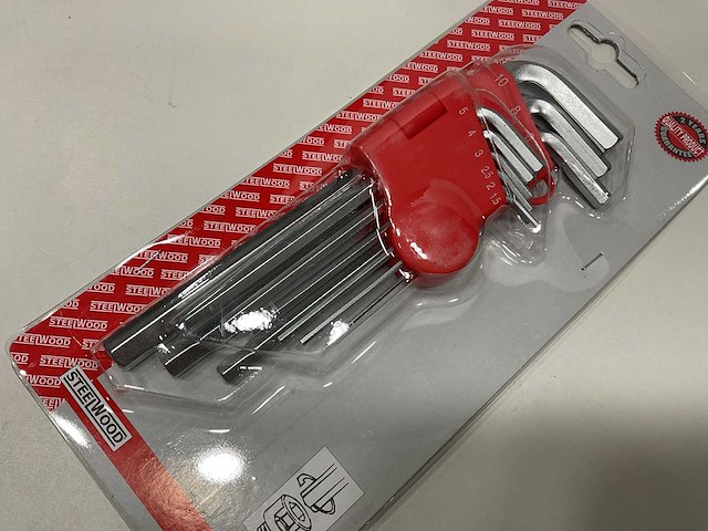 20 x set inbussleutels; 9 delig; 1,5-10mm - afbeelding 2 van  3