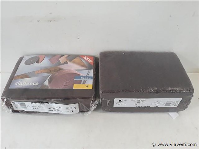 20 x siavlies schuurpads 152x229 mm 2 assorti - afbeelding 1 van  2