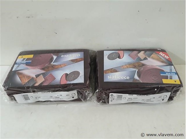 20 x siavlies schuurpads 152x229 mm 2 assorti - afbeelding 1 van  2