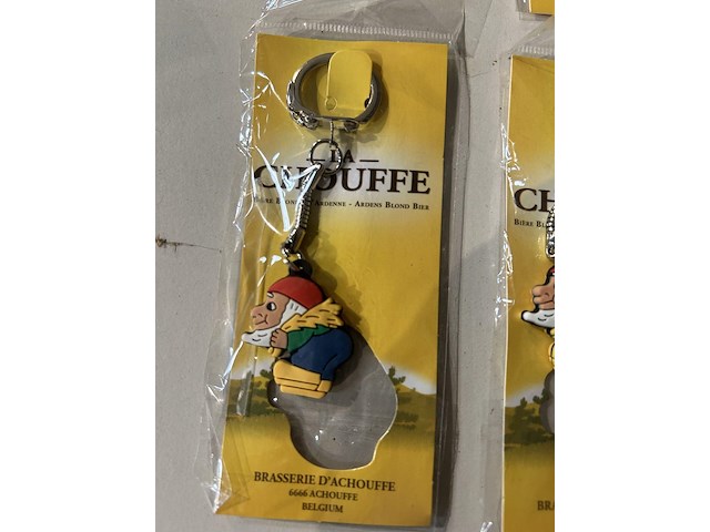 20 x sleutelhanger brouwerij la chouffe - afbeelding 2 van  3