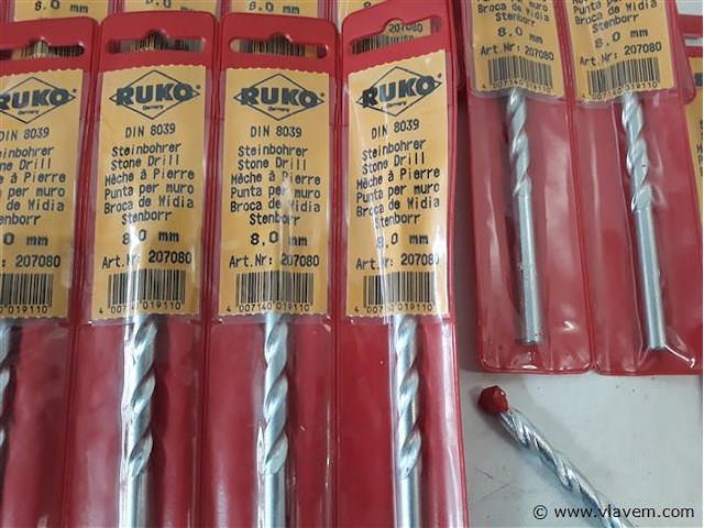 20 x steenboren ruko 8 mm - afbeelding 2 van  2