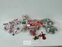 20 x taartdecoratie kerst assorti - afbeelding 2 van  3