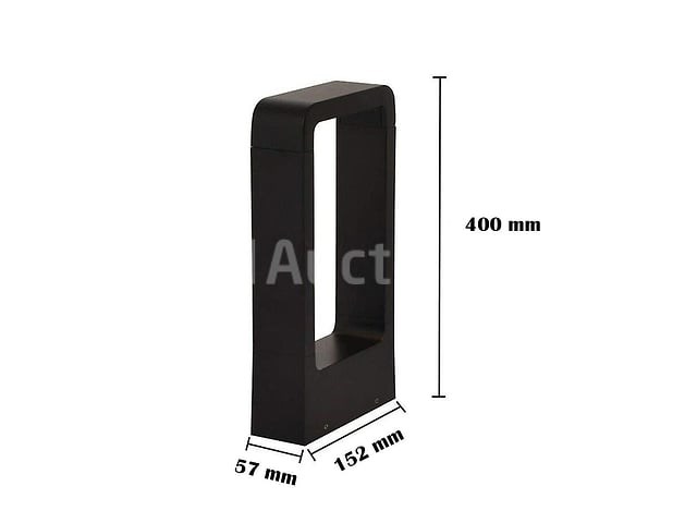 20 x tuinlamp – 40 cm –7w led – 3000k warm wit – ip54 – sla-01 - afbeelding 3 van  4