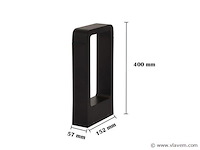 20 x tuinlamp – 40 cm –7w led – 3000k warm wit – ip54 – sla-01 - afbeelding 4 van  4