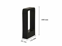 20 x tuinlamp – 40 cm –7w led – 3000k warm wit – ip54 – sla-01 - afbeelding 5 van  5