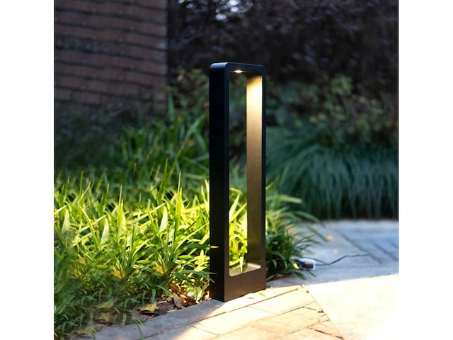 20 x tuinlamp – 60 cm – 7w led – 3000k warm wit – ip54 – zwart – sla-01 - afbeelding 1 van  12